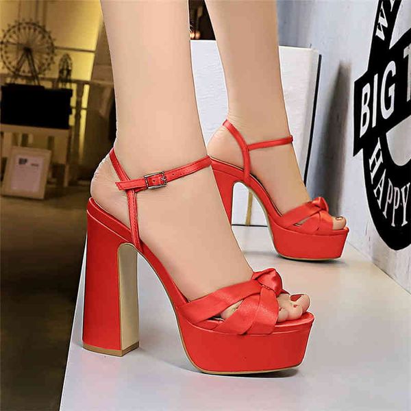 12cm sandals bigtree platform high heels silks hollow out summer ankle strap open toe gladiator party dress women bv27, Black
12cm sandals bigtree platform high heels silks hollow out summer ankle strap open toe gladiator party dress women bv27, Black