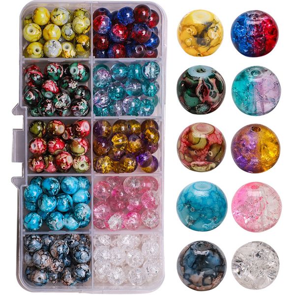 8mm natural beads fashion crackle lampwork crystal glass round bead for bracelet necklaces making diy jewelry accessories kimter-z120a
8mm natural beads fashion crackle lampwork crystal glass round bead for bracelet necklaces making diy jewelry accessories kimter-z120a