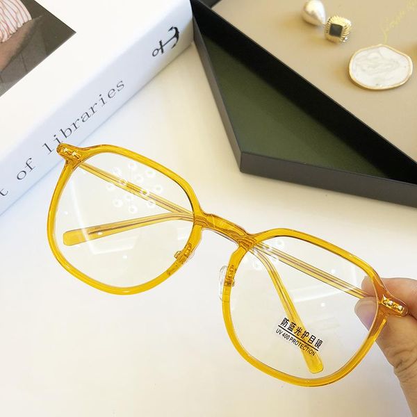 sunglasses tr90 frame versatile round anti blue flat lens myopia candy color clear man &women lightweight optical eyeglasses, White;black
sunglasses tr90 frame versatile round anti blue flat lens myopia candy color clear man &women lightweight optical eyeglasses, White;black