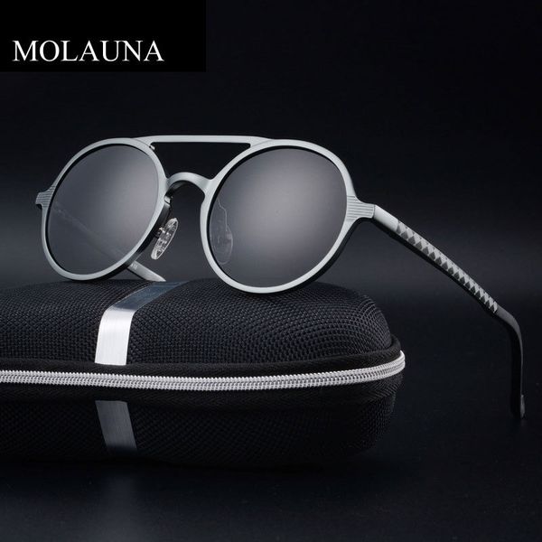 retro round steampunk men women aluminum men's polarized sunglasses classic driving male glasses oculos de sol uv400
retro round steampunk men women aluminum men's polarized sunglasses classic driving male glasses oculos de sol uv400