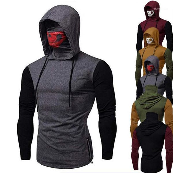 men's hoodies & sweatshirts brand mkass men masked joining together hooded hoodiess pullover hoddie plus size1, Black
men's hoodies & sweatshirts brand mkass men masked joining together hooded hoodiess pullover hoddie plus size1, Black