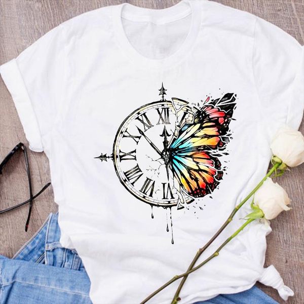 women graphic butterfly vintage fashion 90s short sleeve 90s print clothes lady tees female t shirt womens t shirt, White
women graphic butterfly vintage fashion 90s short sleeve 90s print clothes lady tees female t shirt womens t shirt, White