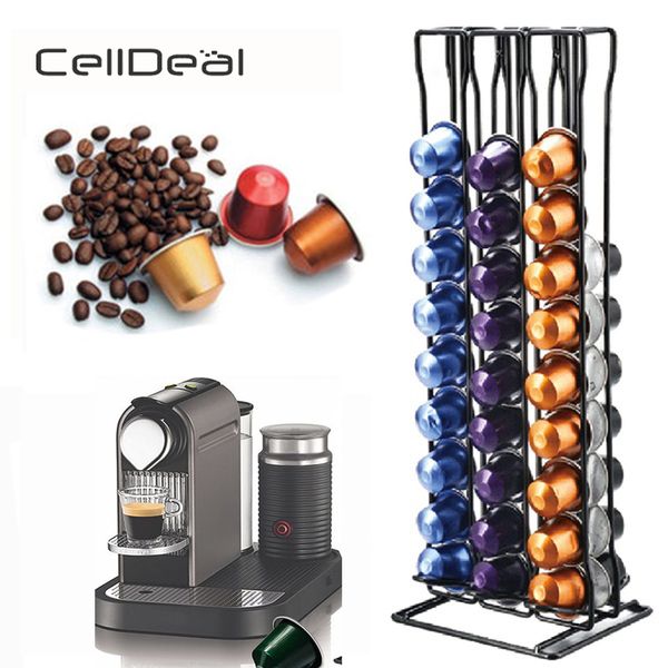 celldeal practical capsule coffee pod holder tower stand for 60 nespresso capsules storage soporte capsulas shelve q0109
celldeal practical capsule coffee pod holder tower stand for 60 nespresso capsules storage soporte capsulas shelve q0109