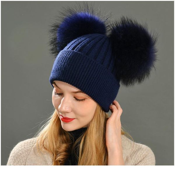 women winter fashion fur pompom hat for girls crochet beanie hats for adults knitted wool double two pompom qylccs
women winter fashion fur pompom hat for girls crochet beanie hats for adults knitted wool double two pompom qylccs
