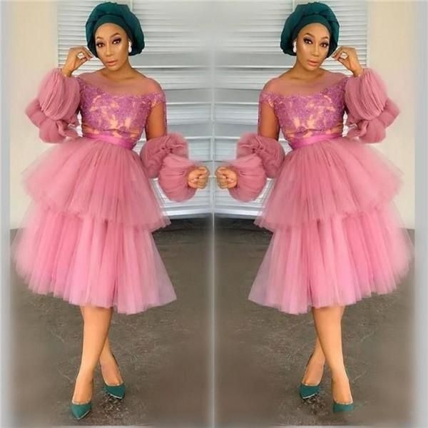 plus size prom dresses african nigerian evening dresses poet long sleeves tiered tulle knee-length formal party gowns p94, Black;red
plus size prom dresses african nigerian evening dresses poet long sleeves tiered tulle knee-length formal party gowns p94, Black;red