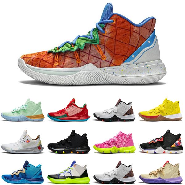 classic kyrie irving spongebob 5 5s jumpman men basketball shoes friends usa cny patrick mens trainers sports sneakers size 7-12
classic kyrie irving spongebob 5 5s jumpman men basketball shoes friends usa cny patrick mens trainers sports sneakers size 7-12