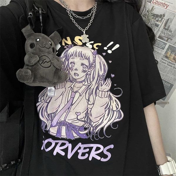harajuku cute girl streetwear cotton fun letter casual punk hip-hop summer japan kawaii cartoon print vintage female t-shirt, White
harajuku cute girl streetwear cotton fun letter casual punk hip-hop summer japan kawaii cartoon print vintage female t-shirt, White