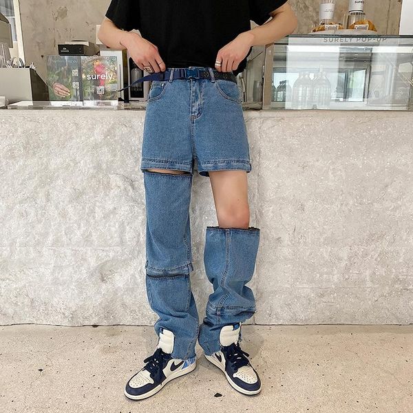 origional straight-leg pants variety way of dressing zipper joint shorts high street popular brand jeans network red pant, Blue
origional straight-leg pants variety way of dressing zipper joint shorts high street popular brand jeans network red pant, Blue