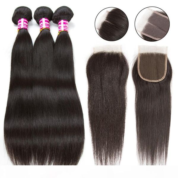 10a brazilian virgin hair with closure extensions 3 bundles brazilian straight hair with 4x4 lace closure unprocessed remy human hair weave, Black;brown
10a brazilian virgin hair with closure extensions 3 bundles brazilian straight hair with 4x4 lace closure unprocessed remy human hair weave, Black;brown