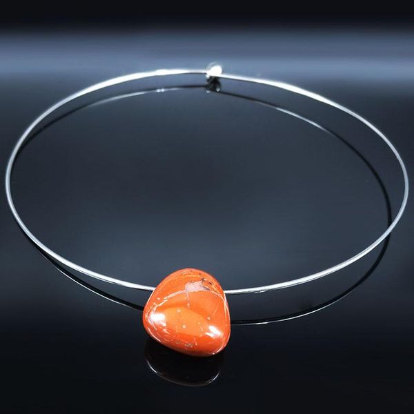 2020 redstone stainless steel choker necklace women accessories silver color statement necklace jewelry collares grandes n20328
2020 redstone stainless steel choker necklace women accessories silver color statement necklace jewelry collares grandes n20328