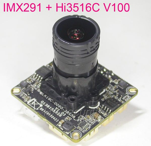 f0.95 lens ipcam h.264 , 1080p 1/2.8" sony starvis imx291 cmos + hi3516c v100 cctv ip camera pcb board module +lan cable
f0.95 lens ipcam h.264 , 1080p 1/2.8" sony starvis imx291 cmos + hi3516c v100 cctv ip camera pcb board module +lan cable