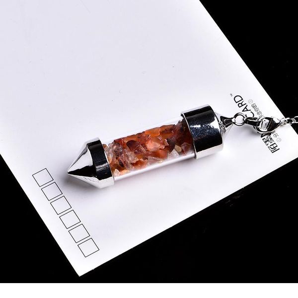 1pc natural crystal mineral ornaments wishing bottle spiritual yoga energy converter home decor couple decorati qylinb, Black
1pc natural crystal mineral ornaments wishing bottle spiritual yoga energy converter home decor couple decorati qylinb, Black