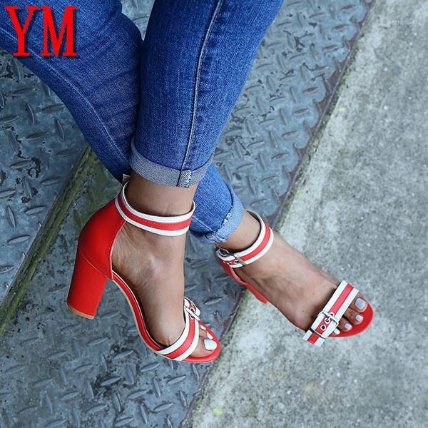sandals 2021 fashion women red ankle buckle strap pumps woman open toe shoes ladies high square heel female size 35-431, Black
sandals 2021 fashion women red ankle buckle strap pumps woman open toe shoes ladies high square heel female size 35-431, Black