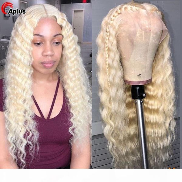 aplus 613 deep wave wig 4x4 613 transparent lace closure wig 13x4blonde lace front blonde deep wave human hair for women, Black;brown
aplus 613 deep wave wig 4x4 613 transparent lace closure wig 13x4blonde lace front blonde deep wave human hair for women, Black;brown