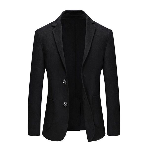 men's wool & blends 2021 double-sided ni coat youth korean woolen suit winter slim casual wear, Black
men's wool & blends 2021 double-sided ni coat youth korean woolen suit winter slim casual wear, Black