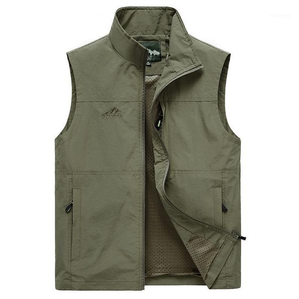 sleeveless vest men summer breathable waistcoat multipockets vest jacket men outdoor fishing pgraphy travel clothes 7xl1, Black;white
sleeveless vest men summer breathable waistcoat multipockets vest jacket men outdoor fishing pgraphy travel clothes 7xl1, Black;white