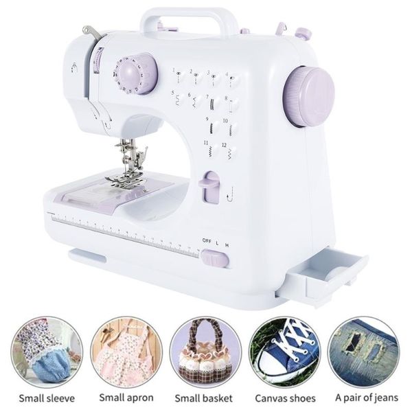 505a Upgraded Sewing Machine Portable Handheld Sewing Machines Kit Standard-british Power Supply Simple Operation Tools