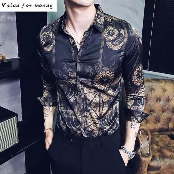 print new europe shirts social club shirt spring luxury baroque long sleeve slim fit shirt men designer camisa masculina, White;black
print new europe shirts social club shirt spring luxury baroque long sleeve slim fit shirt men designer camisa masculina, White;black