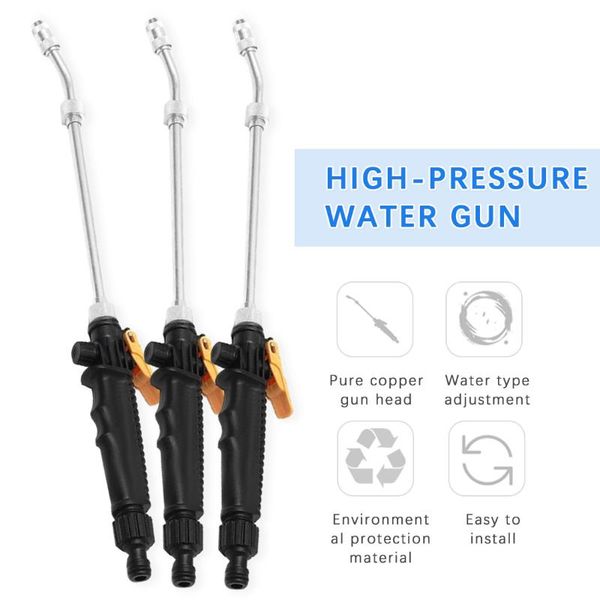 garden hoses 19inch high pressure water gun multifuncional spray nozzle car window washing cleaning tool watering flowers
garden hoses 19inch high pressure water gun multifuncional spray nozzle car window washing cleaning tool watering flowers