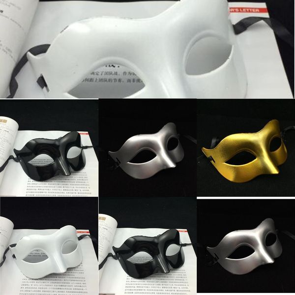 men's fancy dress venetian masquerade masks plastic half face mask optional multi-color (black, white, gold, silver)outletkpgl
men's fancy dress venetian masquerade masks plastic half face mask optional multi-color (black, white, gold, silver)outletkpgl
