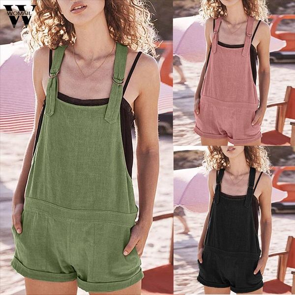 bodysuit women summer casual solid adjustable cotton pockets rompers playsuit shorts jumpsuit new 2020 m4 drop shipping, Black;white
bodysuit women summer casual solid adjustable cotton pockets rompers playsuit shorts jumpsuit new 2020 m4 drop shipping, Black;white