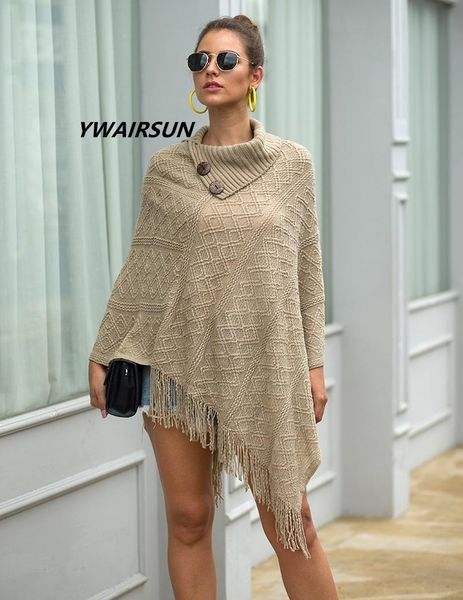 scarves ywairsun fringed cloak female shawl button half open collar pullover diamond checkered ladies sweater poncho mujer, Blue;gray
scarves ywairsun fringed cloak female shawl button half open collar pullover diamond checkered ladies sweater poncho mujer, Blue;gray