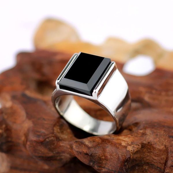 vintage black onyx stone rings steel gold stainless steel wedding ring men never fade rock fashion punk square jewelry rings, Golden;silver
vintage black onyx stone rings steel gold stainless steel wedding ring men never fade rock fashion punk square jewelry rings, Golden;silver