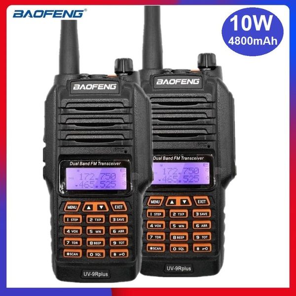 walkie talkie 2pcs baofeng uv-9r plus 10w waterproof upgraded uv 9r radio transmitter vhf uhf marine ham cb transceiver
walkie talkie 2pcs baofeng uv-9r plus 10w waterproof upgraded uv 9r radio transmitter vhf uhf marine ham cb transceiver