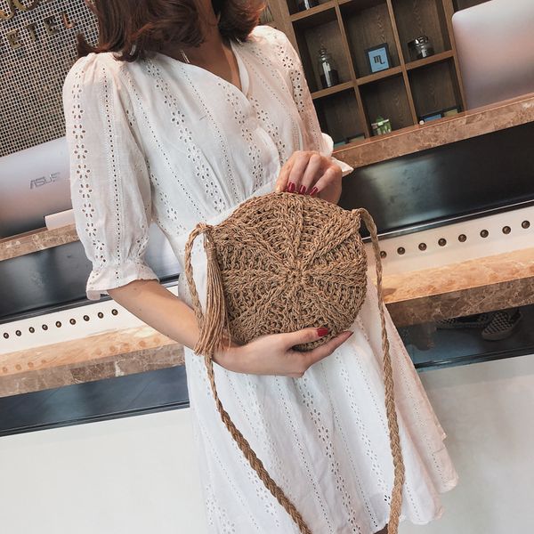 hbp non-brand new korean fashion straw woven women's bag round woven beach bag tassel one shoulder messenger bag sport.0018
hbp non-brand new korean fashion straw woven women's bag round woven beach bag tassel one shoulder messenger bag sport.0018