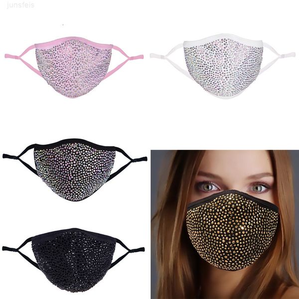 fashion dustproof bling diamond protective mouth masks washable reusable women colorful rhinestones face mask
fashion dustproof bling diamond protective mouth masks washable reusable women colorful rhinestones face mask