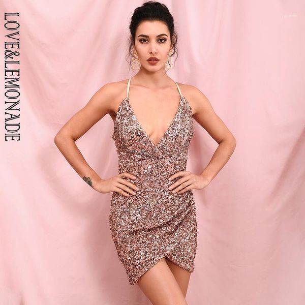love & lemonade rose gold deep v-neck open back cross stretch sequin bodycon party mini dress lm823961, Black;gray
love & lemonade rose gold deep v-neck open back cross stretch sequin bodycon party mini dress lm823961, Black;gray