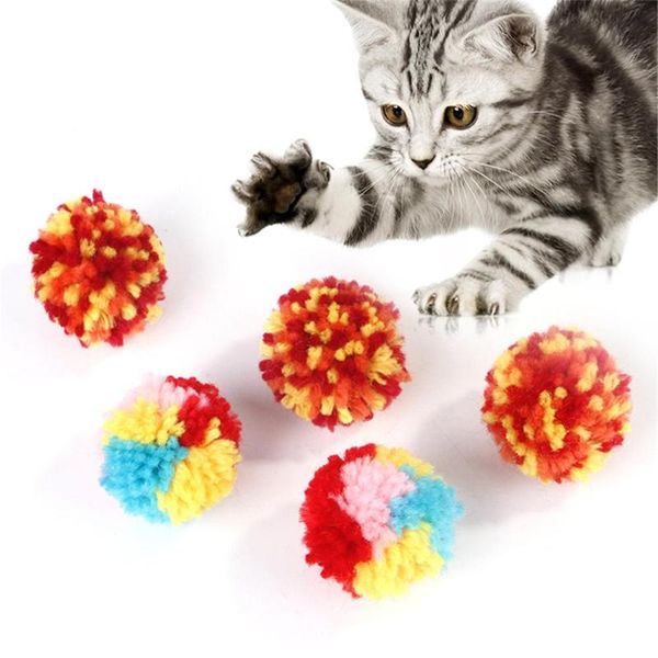 1pcs high-quality wool yarns pet cat rolling ball toys kittens scratch ball toys for solving boredom pet cat interactive
1pcs high-quality wool yarns pet cat rolling ball toys kittens scratch ball toys for solving boredom pet cat interactive