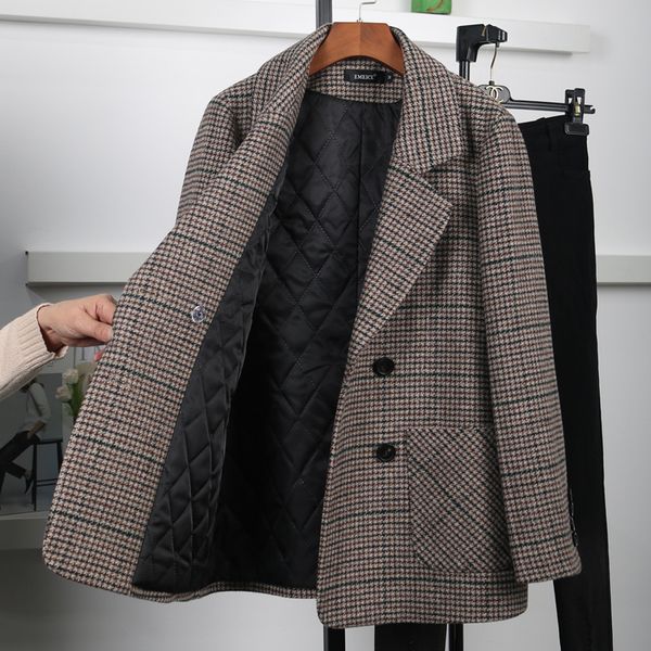 qianniaoge waist clip cotton women's winter 2019 new korean thickened popular suit woolen coat, Black
qianniaoge waist clip cotton women's winter 2019 new korean thickened popular suit woolen coat, Black