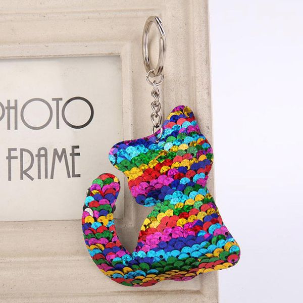 pompom cute ring cat sequins keychain gifts glitter for women llavero chaveros charms car bag accessories key chain c190, Silver
pompom cute ring cat sequins keychain gifts glitter for women llavero chaveros charms car bag accessories key chain c190, Silver