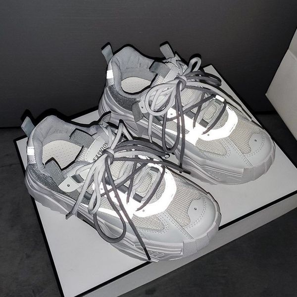 2021 new thick spring sneakers autumn vulcan tennis from women female dad's casual shoes 56fi, Black;white
2021 new thick spring sneakers autumn vulcan tennis from women female dad's casual shoes 56fi, Black;white