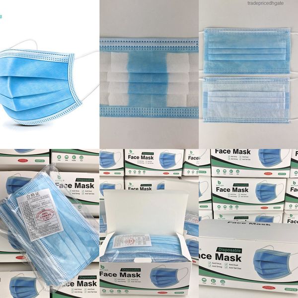 three blue in 500 stock wholesale, non-woven disposable layers of dust air pollution prevention with elastic ears hang masks
three blue in 500 stock wholesale, non-woven disposable layers of dust air pollution prevention with elastic ears hang masks