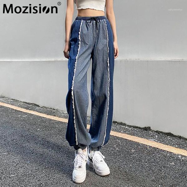 women's jeans mozision cotton patchwork women's high waist loose straight pants female casual slim trousers quality long pants1, Blue
women's jeans mozision cotton patchwork women's high waist loose straight pants female casual slim trousers quality long pants1, Blue