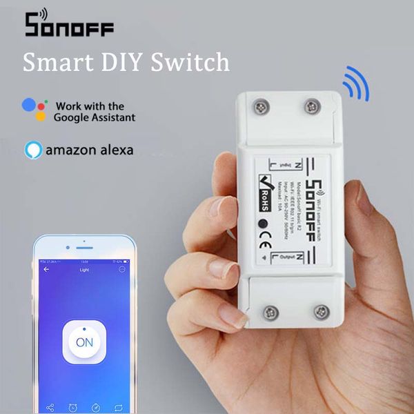sonoff basic smart home wifi беспроводной переключатель пульт дистанционного управления автоматизация реле релейного модуля для apple androi
sonoff basic smart home wifi беспроводной переключатель пульт дистанционного управления автоматизация реле релейного модуля для apple androi