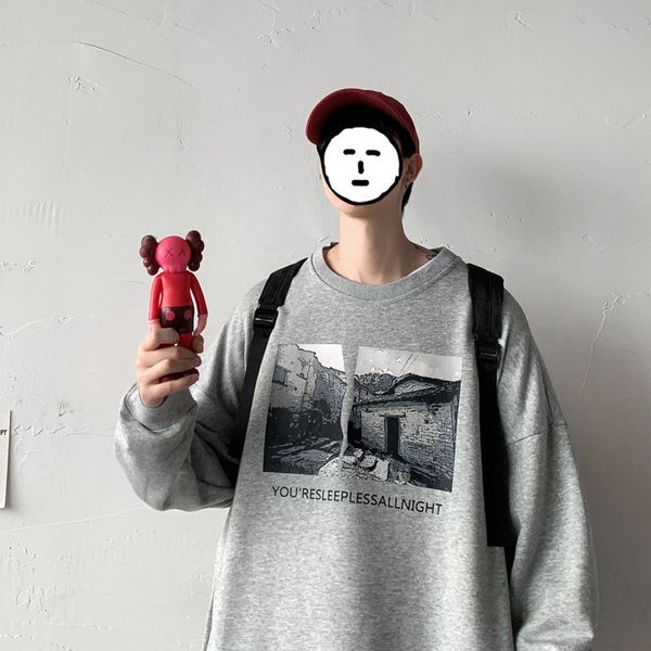 2021 new graphic printed men hoodies autumn new men's vintage sweatshirts korean style man streetwear casual pullovers 273x, Black
2021 new graphic printed men hoodies autumn new men's vintage sweatshirts korean style man streetwear casual pullovers 273x, Black