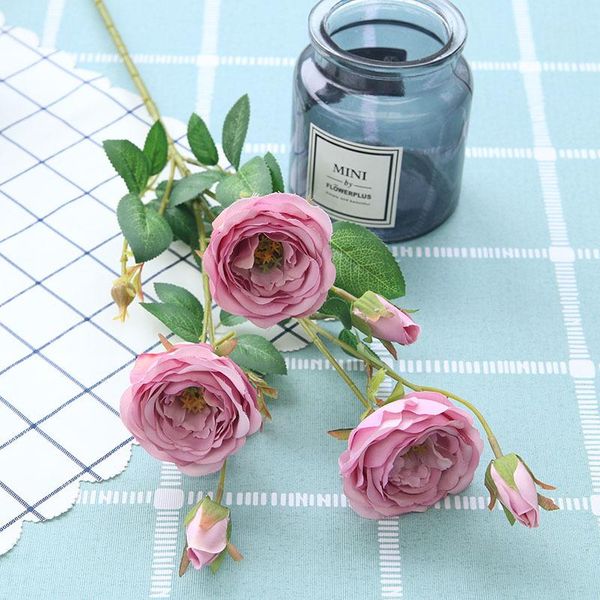 76cm lenght artificial flower artificial korean 6 head happy rose bouquet fake flower home wedding christmas diy decoration
76cm lenght artificial flower artificial korean 6 head happy rose bouquet fake flower home wedding christmas diy decoration