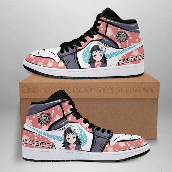 demon shoes costume customization slayer anime makomo sneakers