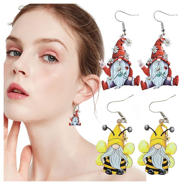 2022 fashion special offer women earring goblin daisy dwarf earrings creative easter gifts acrylic decoration accessories, Silver
2022 fashion special offer women earring goblin daisy dwarf earrings creative easter gifts acrylic decoration accessories, Silver