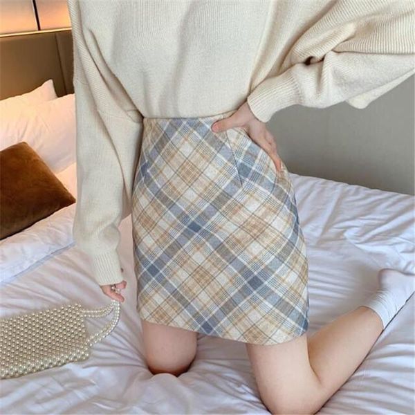 skirts 2021 women's high waist mini skirt korea style autumn winter fashion a line women casual plaid female clothes, Black
skirts 2021 women's high waist mini skirt korea style autumn winter fashion a line women casual plaid female clothes, Black