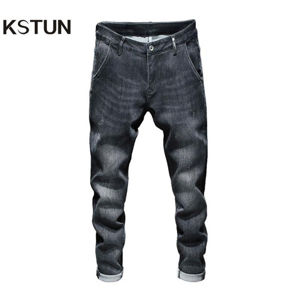 men's jeans autumn and winter black men pants harem casual trousers full length mens clothes famous male jean homme, Blue
men's jeans autumn and winter black men pants harem casual trousers full length mens clothes famous male jean homme, Blue