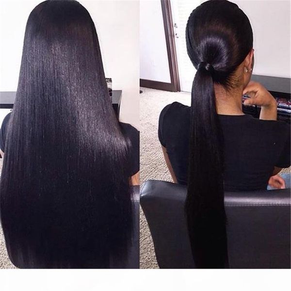 beauty ponytails human hair lace front wig silky straight virgin brazilian hair full lace wigs for black women bleached knots, Black;brown
beauty ponytails human hair lace front wig silky straight virgin brazilian hair full lace wigs for black women bleached knots, Black;brown