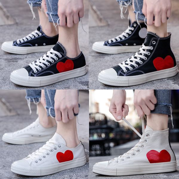 new 1970s big eyes play chuck 70 multi heart 70s hi canvas skate shoes classic 1970 trainers jointly name skateboard casual sneakers, Black
new 1970s big eyes play chuck 70 multi heart 70s hi canvas skate shoes classic 1970 trainers jointly name skateboard casual sneakers, Black