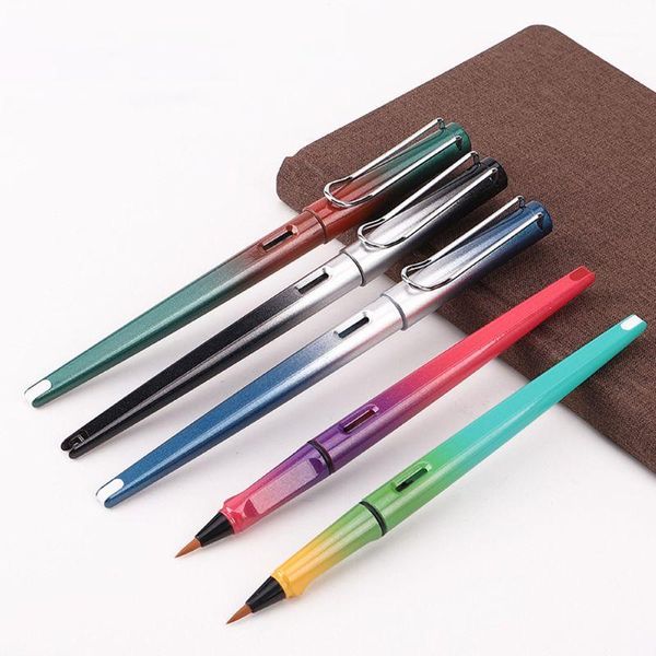 fashion gradient pen-type brush pumping ink sac watercolor pen calligraphy art painting supplies writing tool gift c261
fashion gradient pen-type brush pumping ink sac watercolor pen calligraphy art painting supplies writing tool gift c261