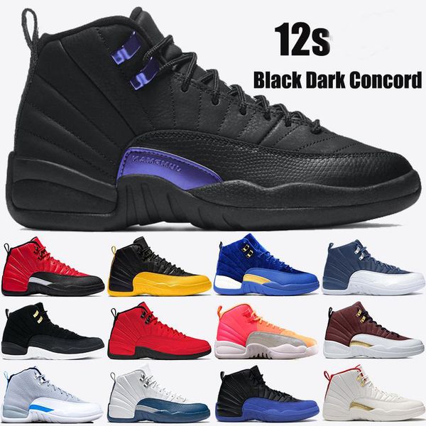 new 12 12s jumpman men basketball shoes black dark concord indigo reverse flu game university gold sunrise royal white mens sneakers trainer
new 12 12s jumpman men basketball shoes black dark concord indigo reverse flu game university gold sunrise royal white mens sneakers trainer