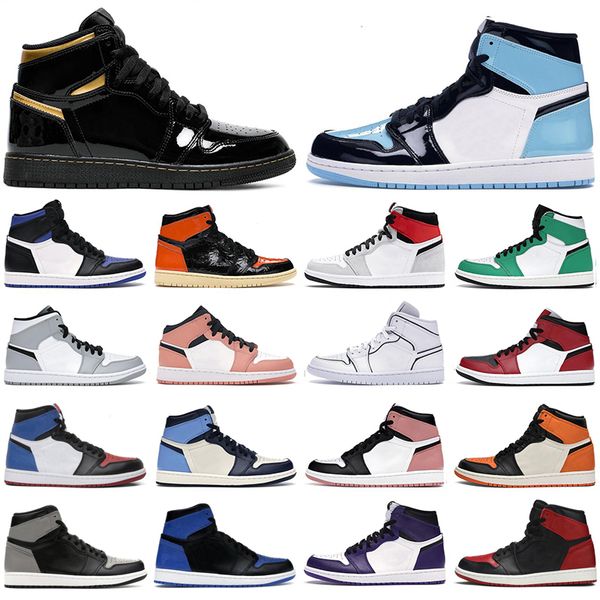 jumpman 1 mens basketball shoes obsidian unc black metallic gold lucky pine green shadow tie dye phantom men women sports sneakers
jumpman 1 mens basketball shoes obsidian unc black metallic gold lucky pine green shadow tie dye phantom men women sports sneakers