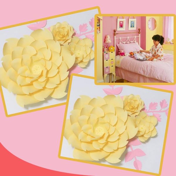 decorative flowers & wreaths diy giant paper fleurs artificielles backdrop artificial rose 3pcs+3 leaves wedding party decor bedroom yellow
decorative flowers & wreaths diy giant paper fleurs artificielles backdrop artificial rose 3pcs+3 leaves wedding party decor bedroom yellow